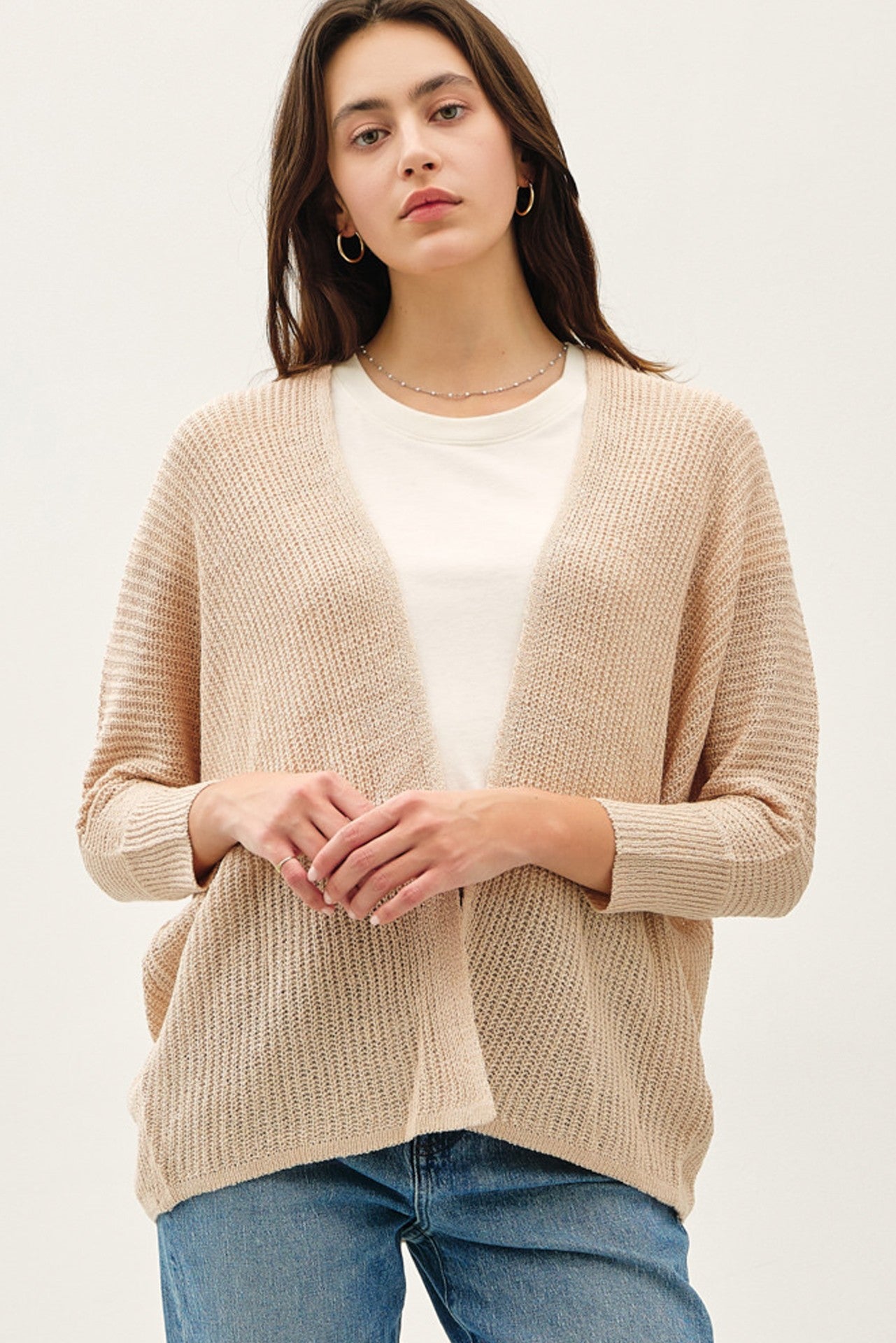 Open Front Cardigan