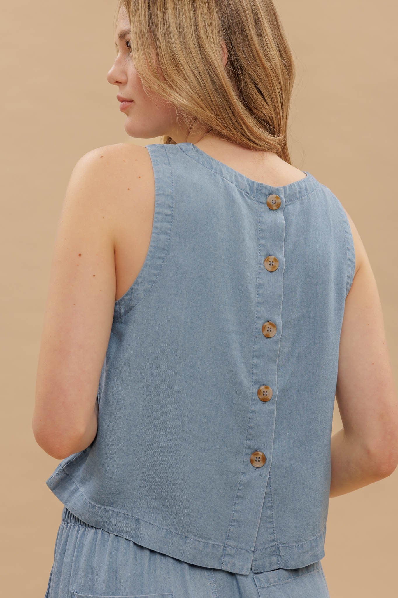 Chambray Pants & Top Set