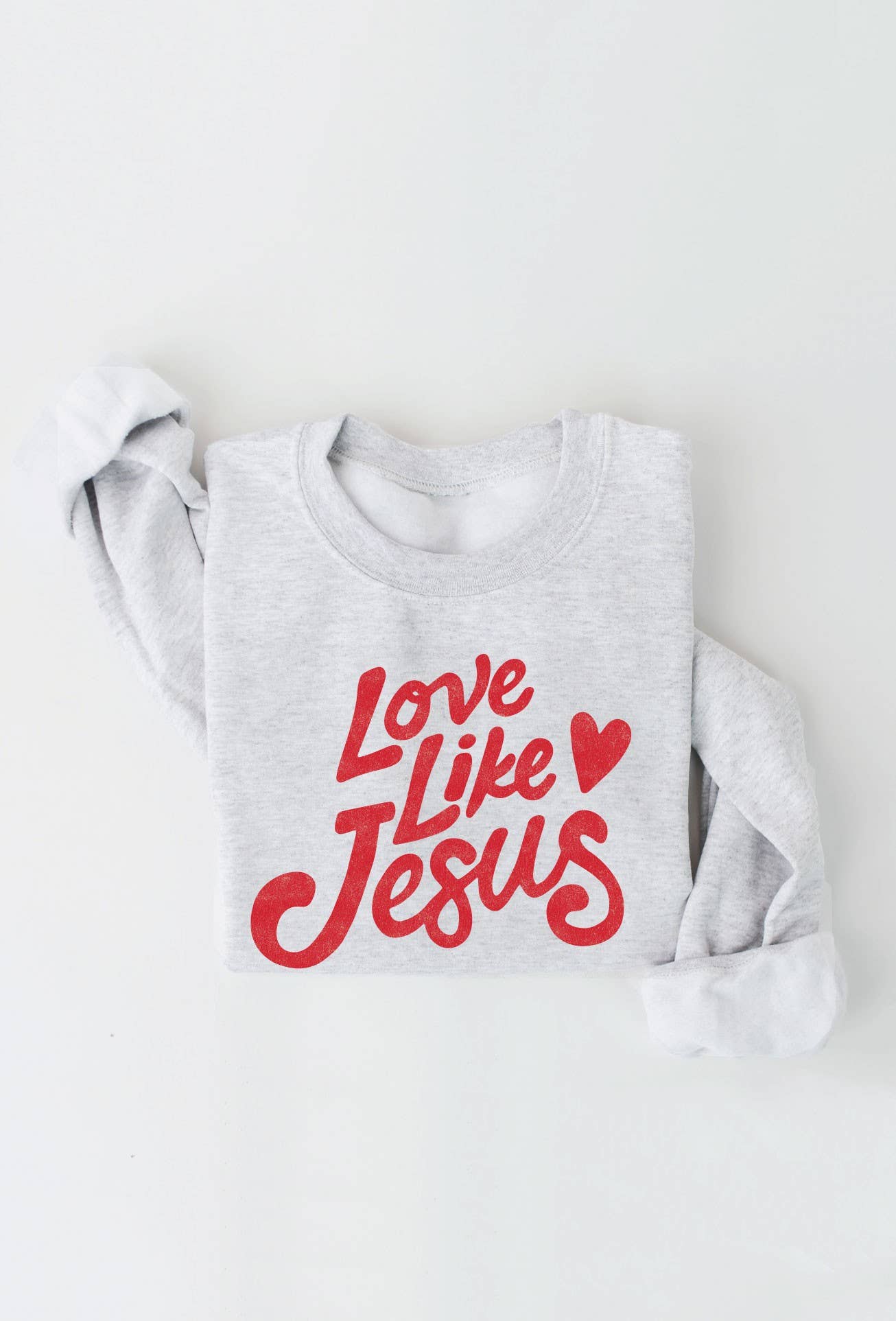 OAT COLLECTIVE - LOVE LIKE JESUS Graphic Sweatshirt