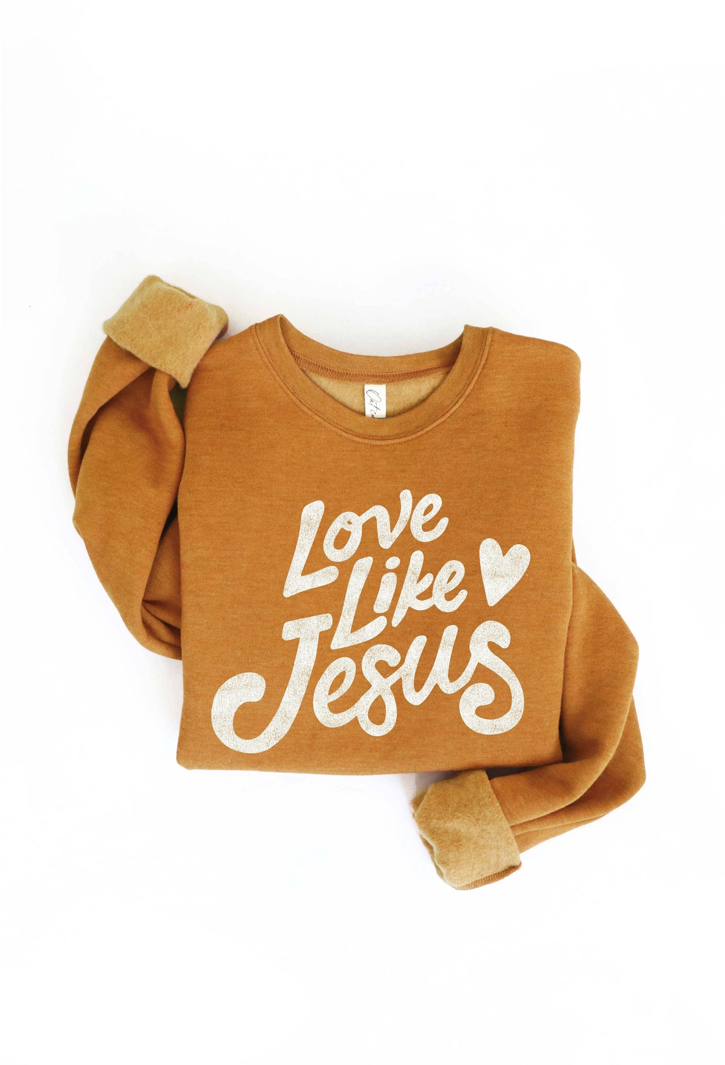 OAT COLLECTIVE - LOVE LIKE JESUS Graphic Sweatshirt