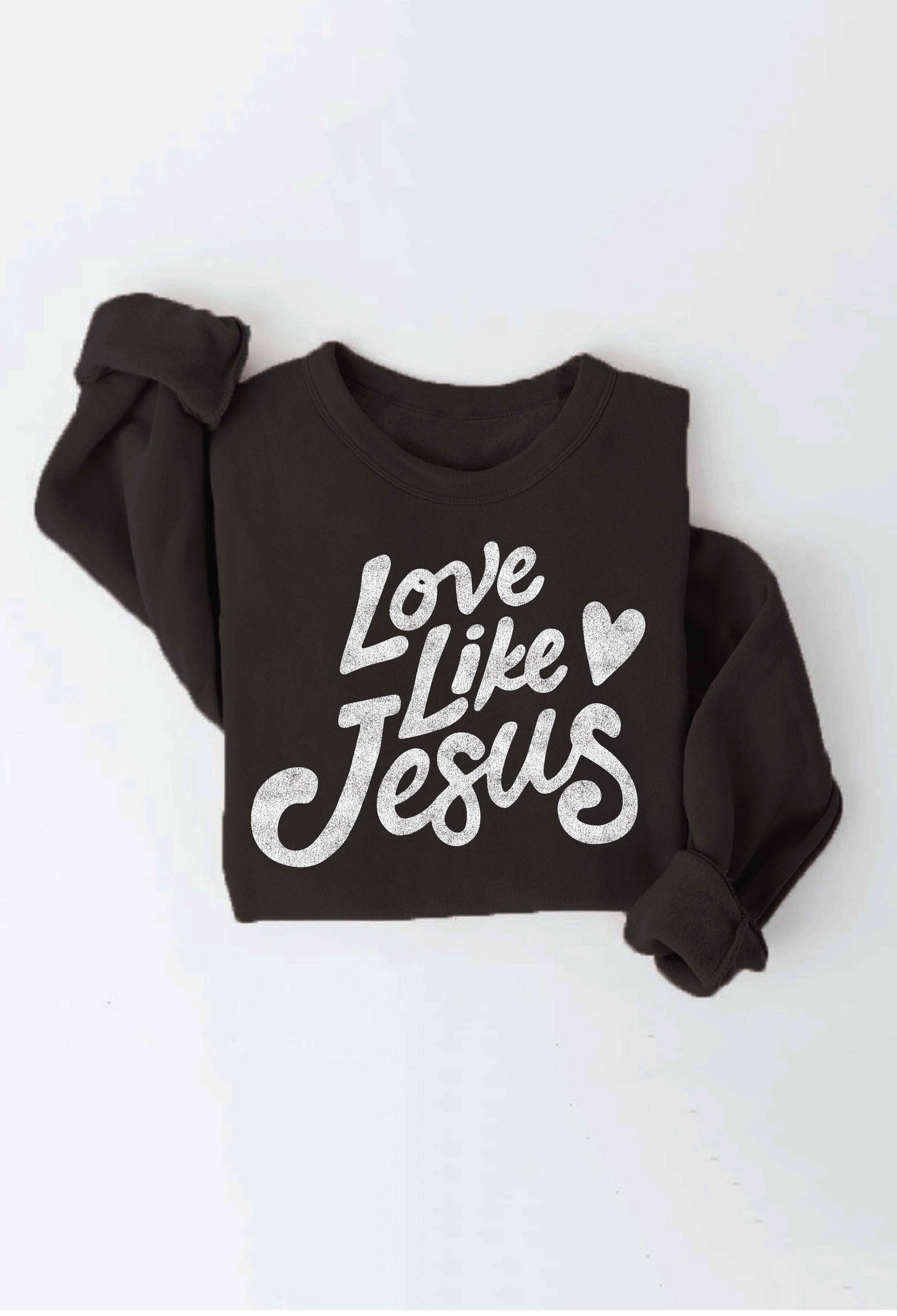 OAT COLLECTIVE - LOVE LIKE JESUS Graphic Sweatshirt