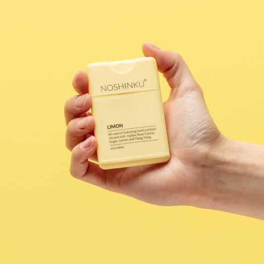 Refillable Lemon  Moisturizing Pocket Sanitizer