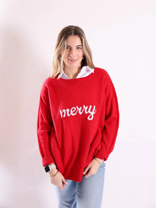 Merry Red Sweater