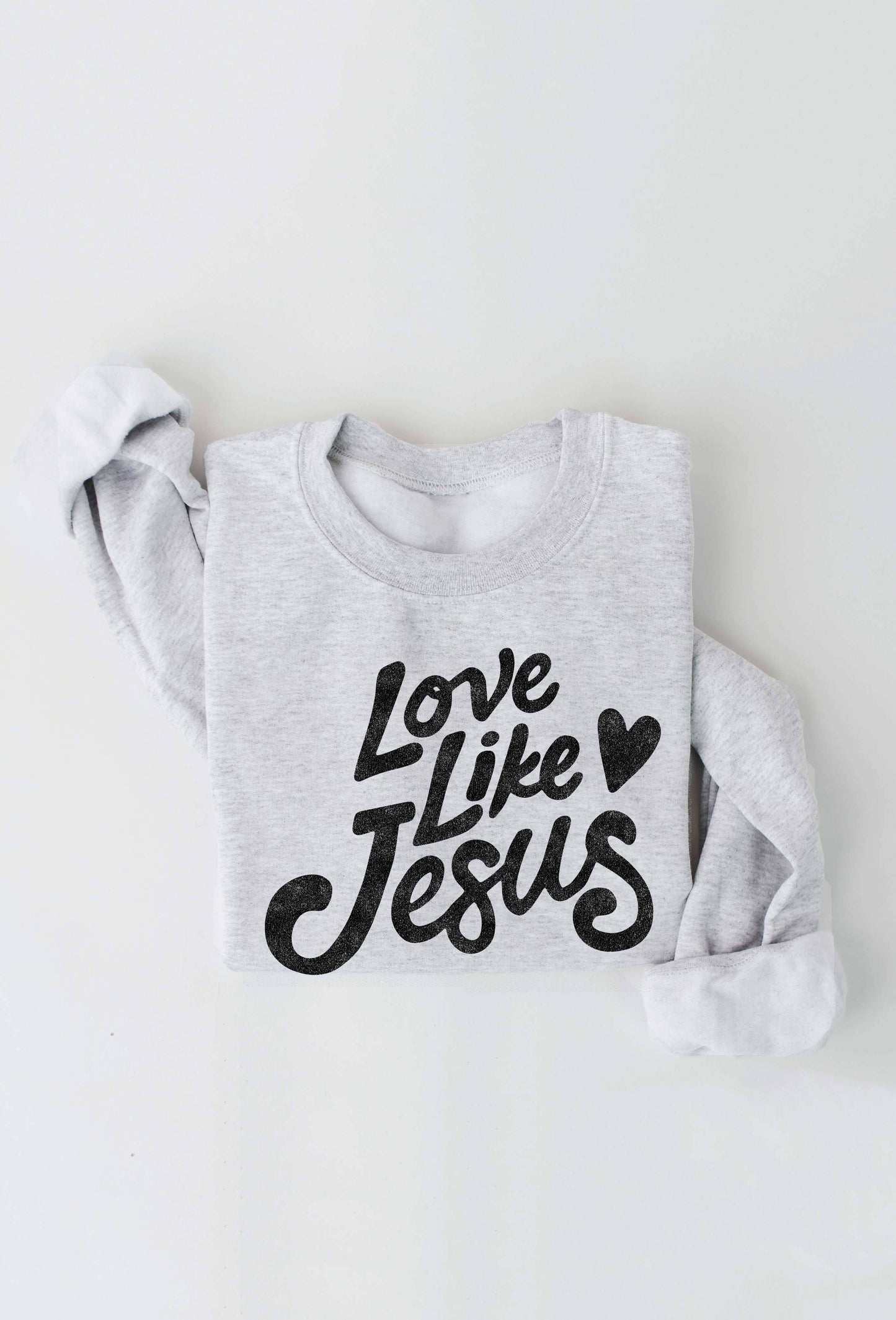 OAT COLLECTIVE - LOVE LIKE JESUS Graphic Sweatshirt
