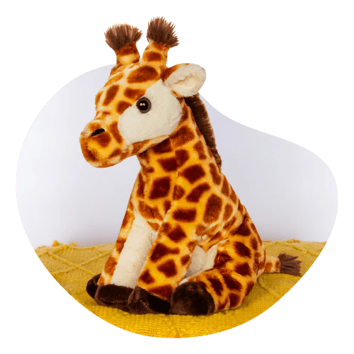 Track a Real Giraffe - The Trek Plush