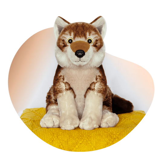 Track a Real Wolf - The Scout Plush