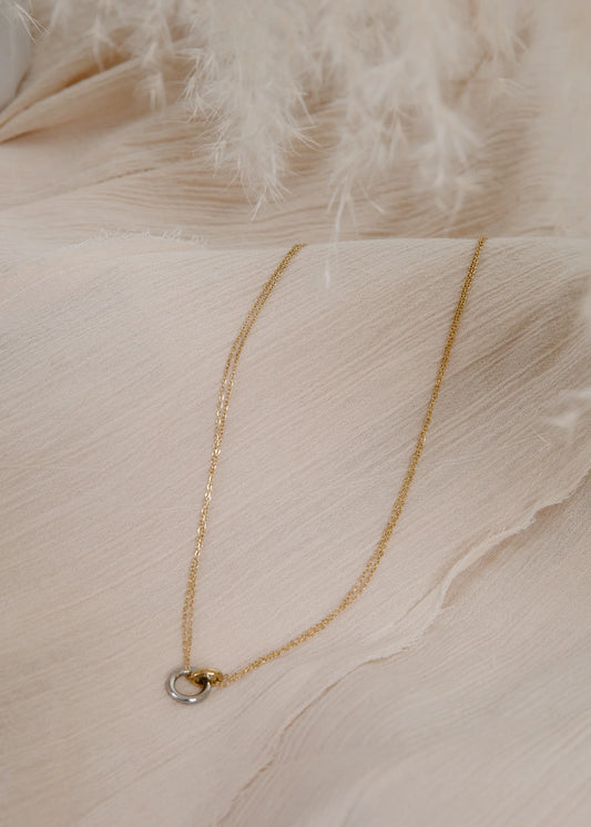 Josephine Necklace - Mixed Metal