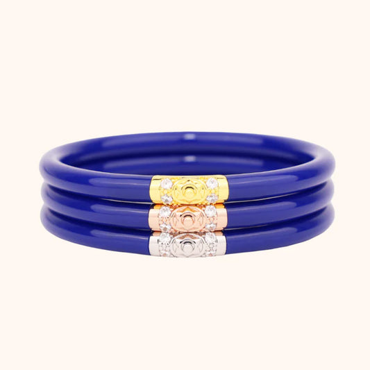 Three Kings All Weather Bangles - Lapis
