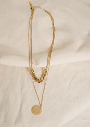 Sawyer Necklace - Gold