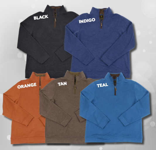 Cashmere Soft Touch 1/4 Zip - Tan