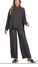 Rib Mock Neck L/S Tee & Pants set