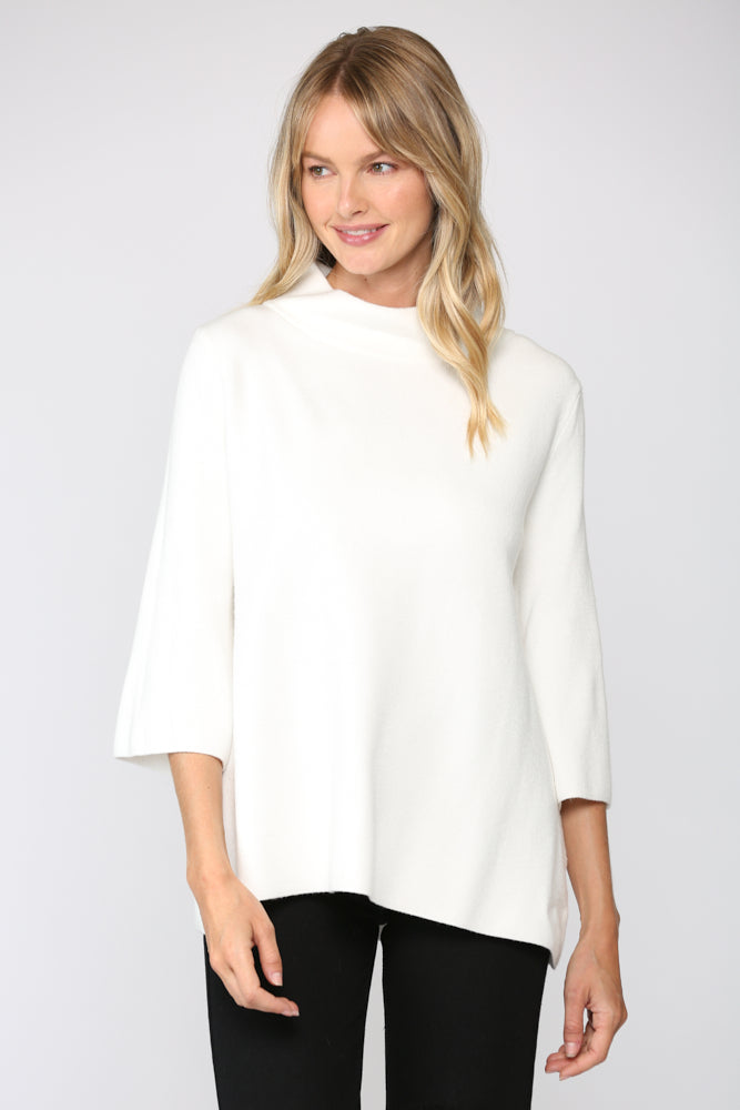 Our Favorite Mock Neck Bell Sleeve Sweater