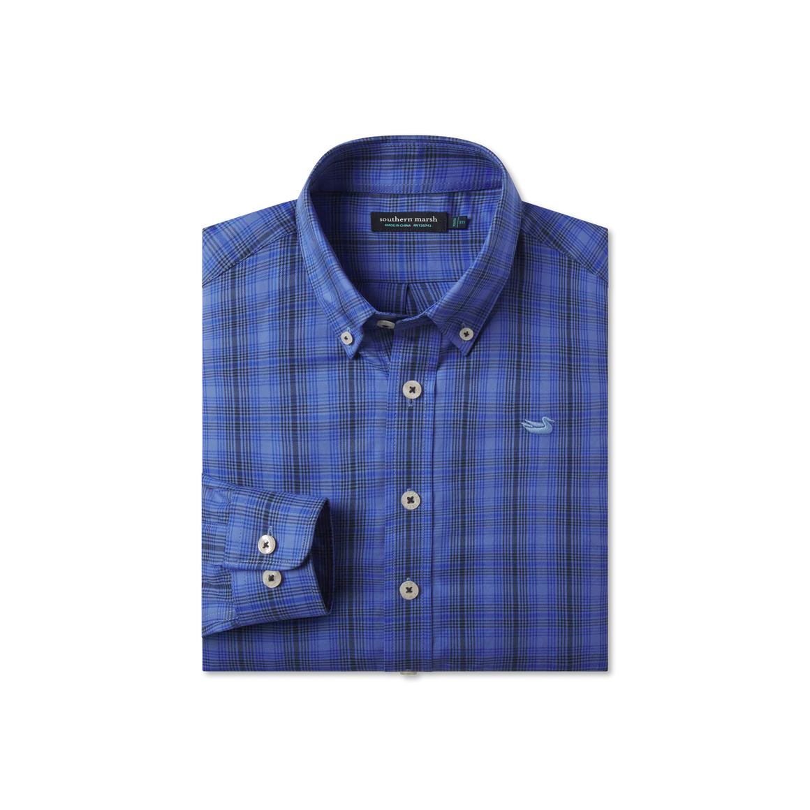 Youth Winston Windowpane Dress Shirt