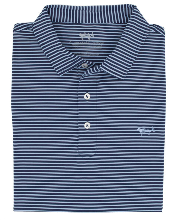Coastal Cotton Performance Polo