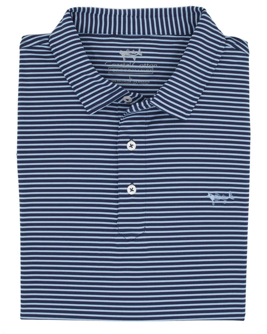 Coastal Cotton Performance Polo