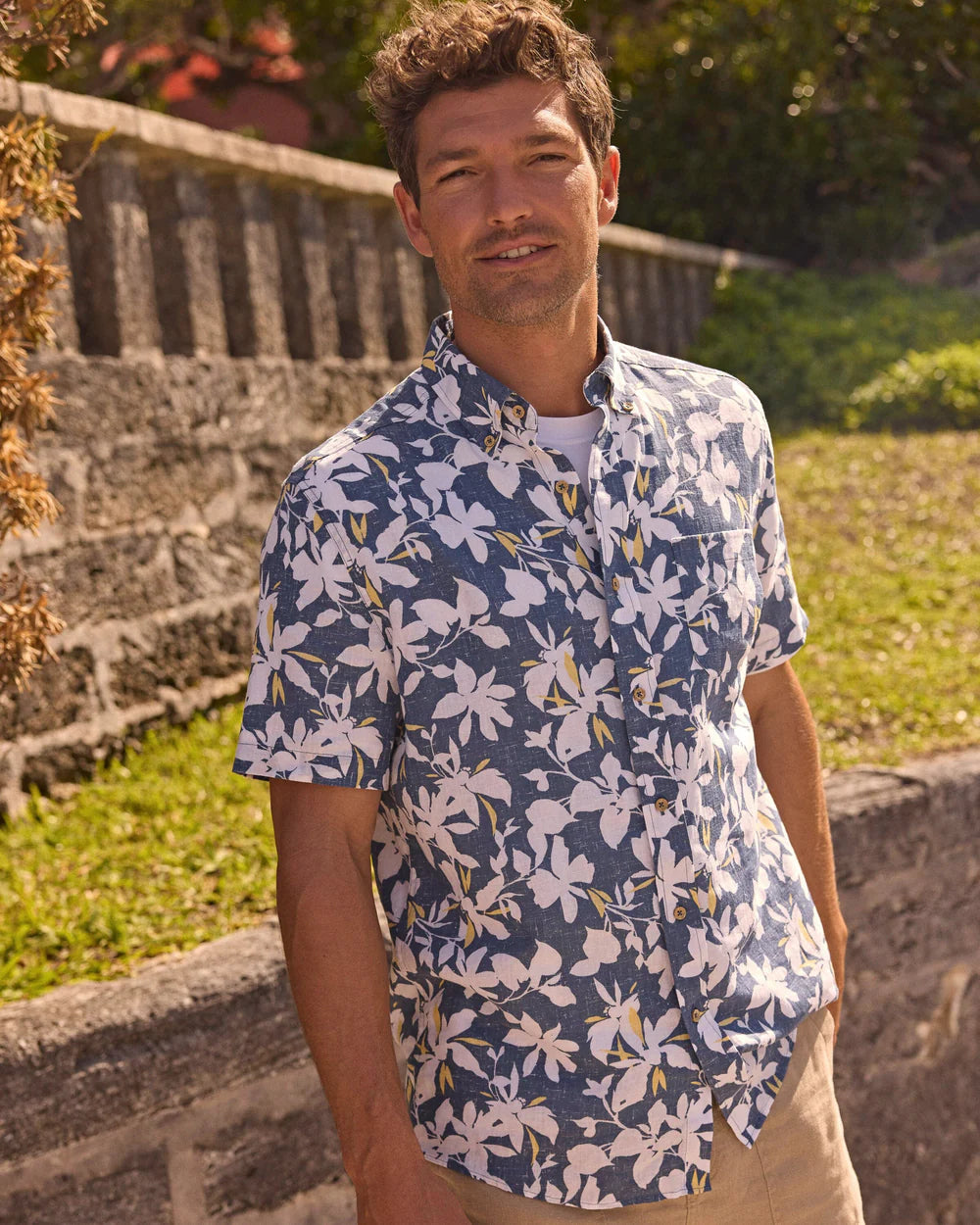 SS LR Blossom Bay Sportshirt