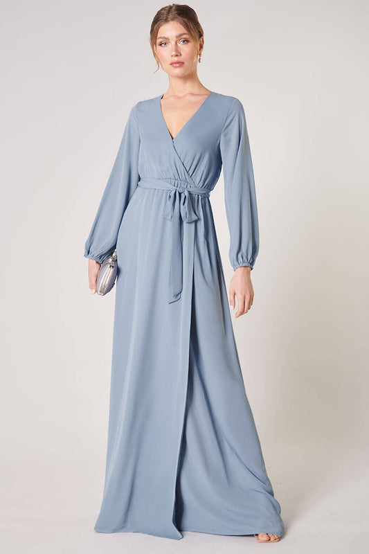 Wholehearted Faux Wrap Maxi Dress