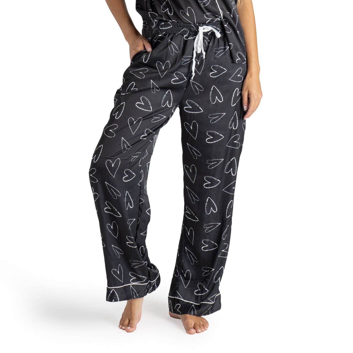 Hello Mello® Beauty Sleep Satin Pajama Pants