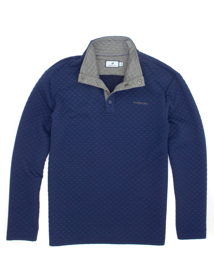 Properly Tied Club Pullover - Navy