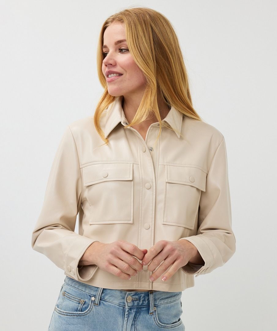 Super Soft Vegan Leather Jacket