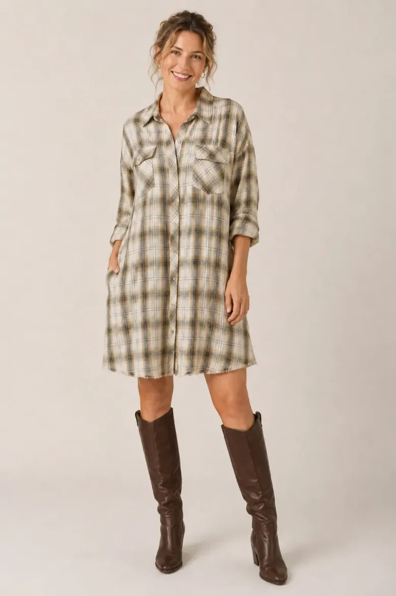 Plaid it is Dress