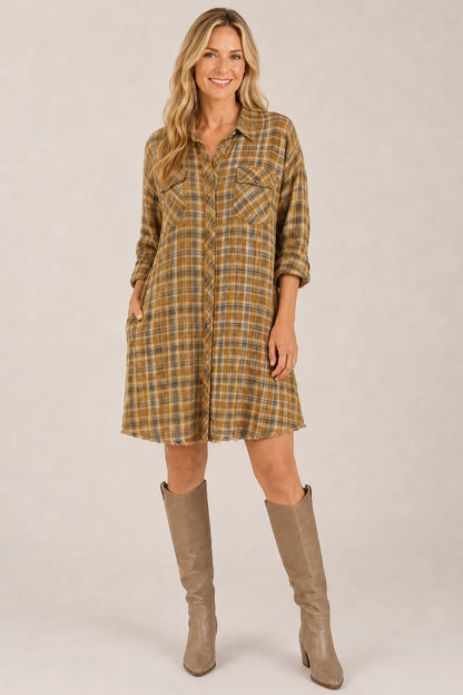 Plaid it is Dress