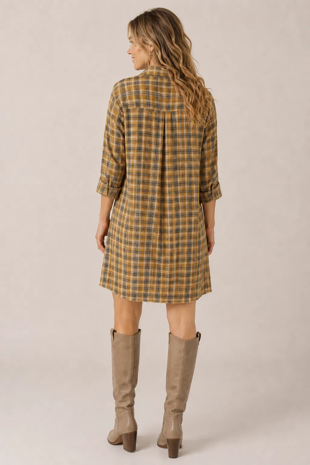Plaid it is Dress