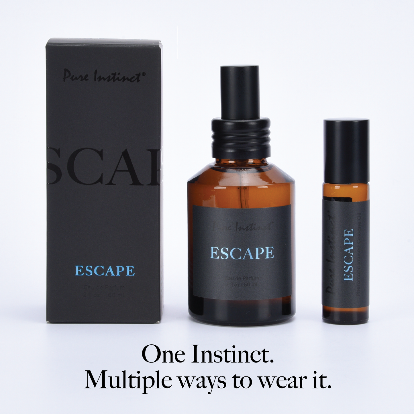 Pure Instinct - ESCAPE - Pheromone Cologne Spray 60mL