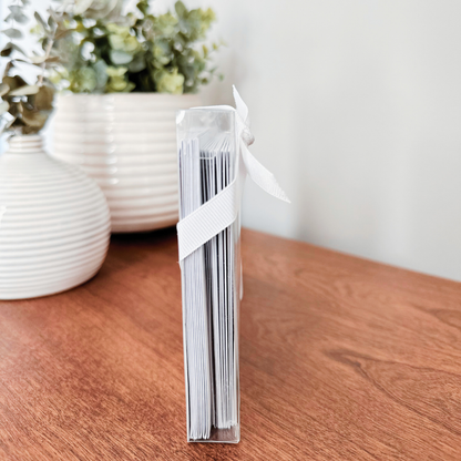 So Thoughtful Gifts - Blue Birds Notecard Set of 10 - Blank Inside