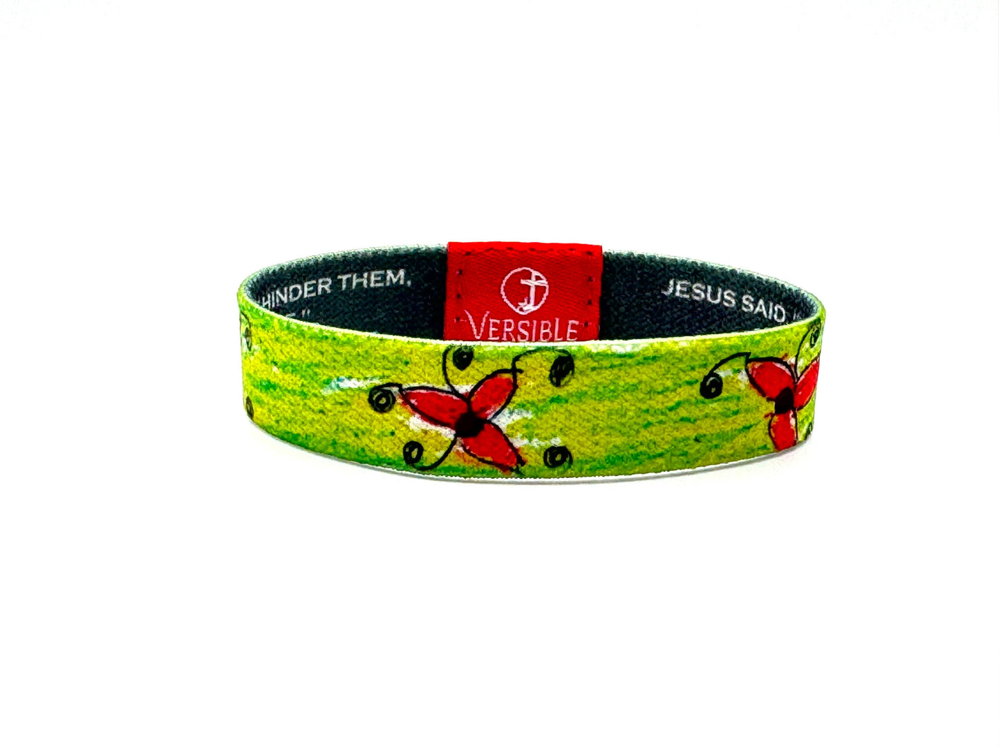 Versible - Fire Flower - Survivor Series / Matthew 19:14 Wristband