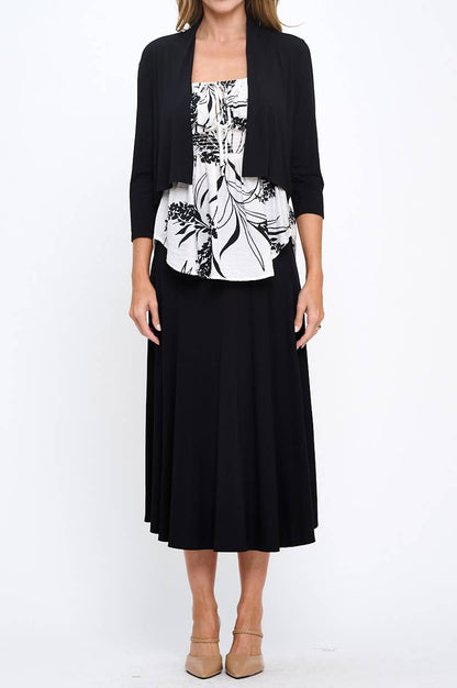 Modal Open Front Bolero Cardigan