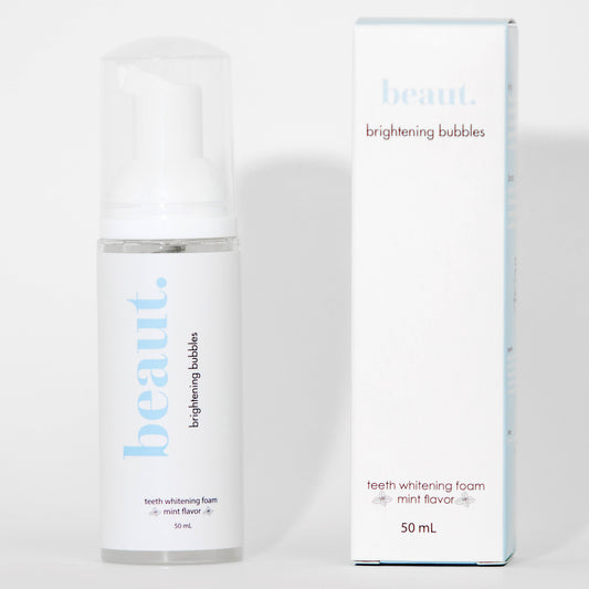 Brightening Bubbles Teeth Whitening Foam- Strawberry
