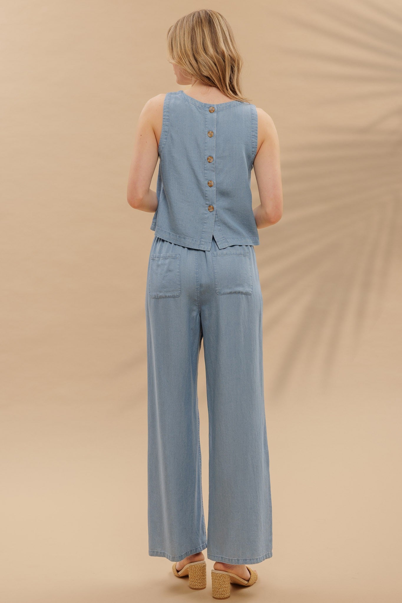 Chambray Pants & Top Set
