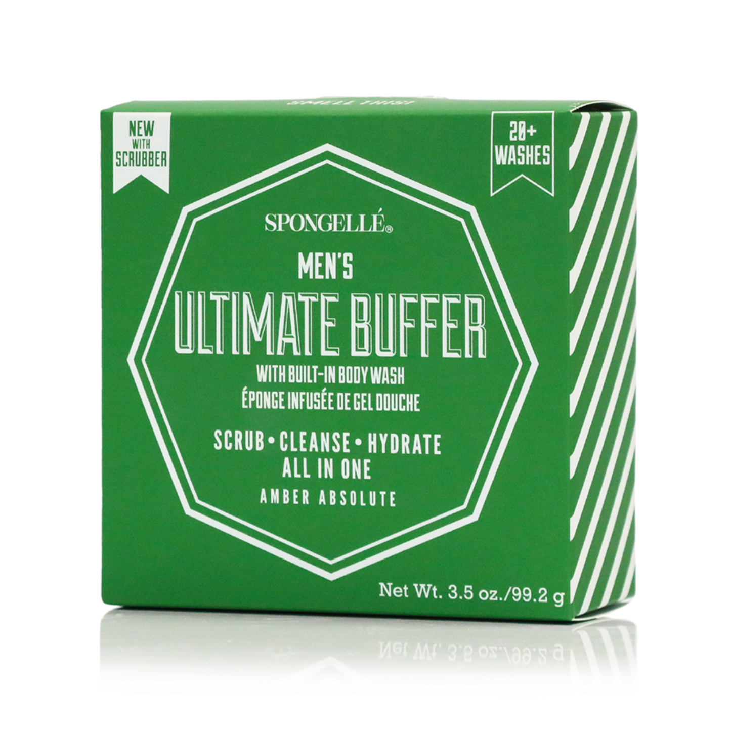 Spongellé | Summer Gifts | Father's Day - Men's Ultimate Buffer (Amber Absolute)