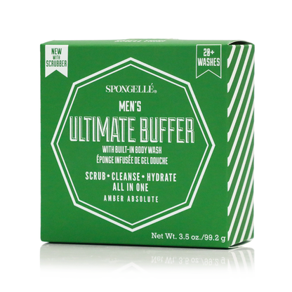 Spongellé | Summer Gifts | Father's Day - Men's Ultimate Buffer (Amber Absolute)