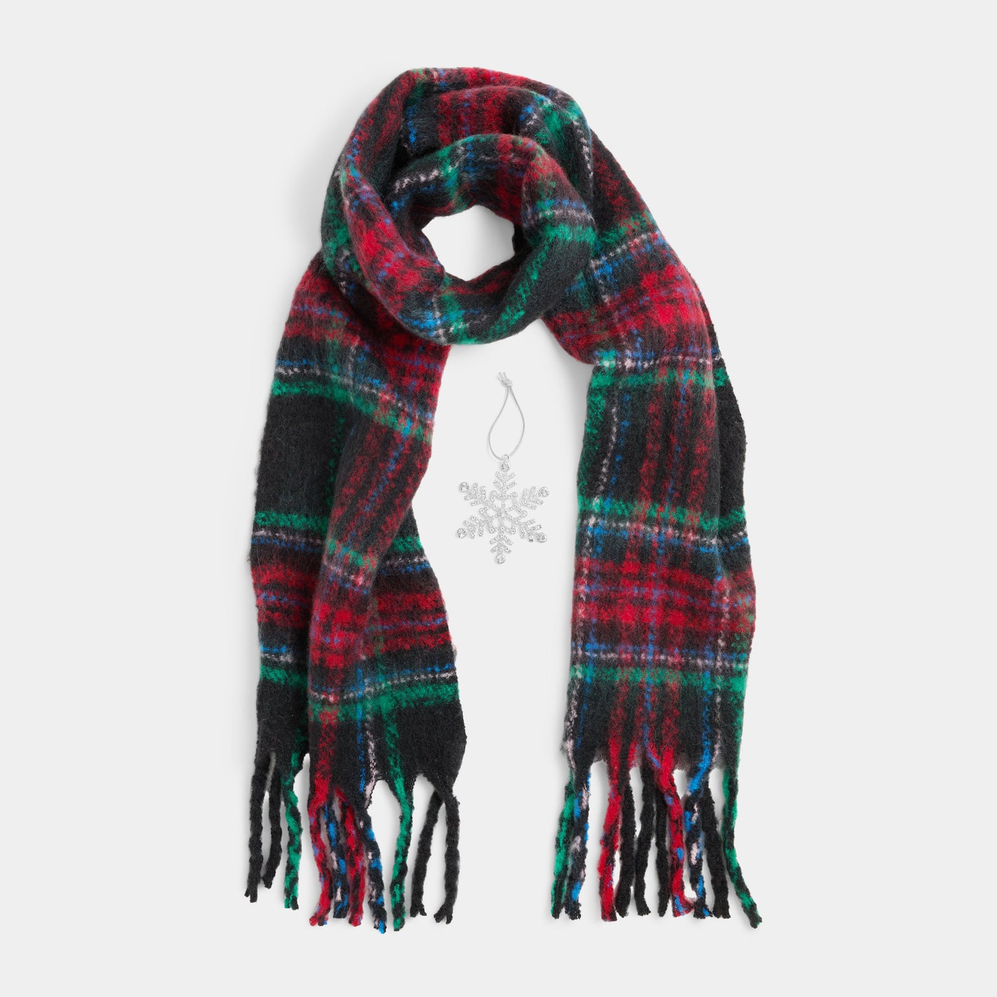 Scarf + Ornament Set - Snowflake