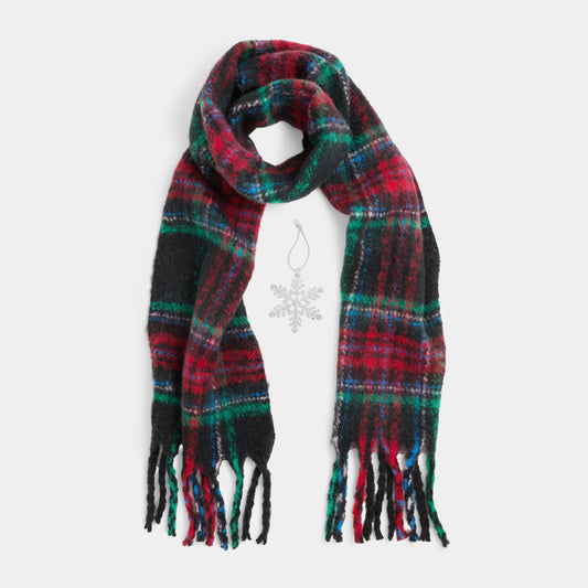 Scarf + Ornament Set - Snowflake
