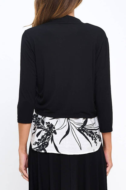 Modal Open Front Bolero Cardigan