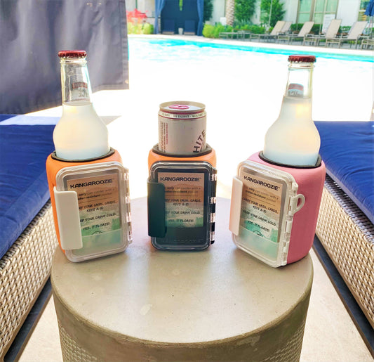 Kangaroozie - Kangaroozie (for slim cans & bottles) - Koozie with Pocket