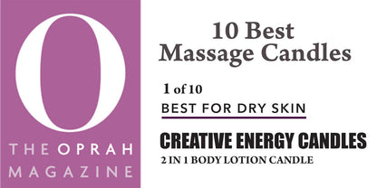 Creative Energy Candles - Warm Tobacco & Coriander: 2-in-1 Soy Lotion Candle: Tester - 6 oz