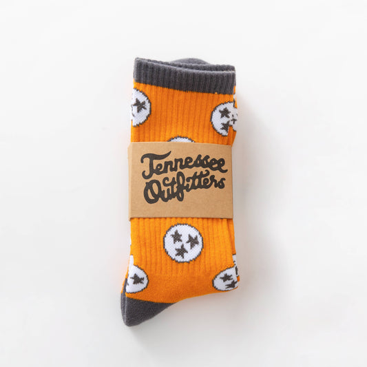 Tennessee Outfitters - Holler Orange Tennessee Sock