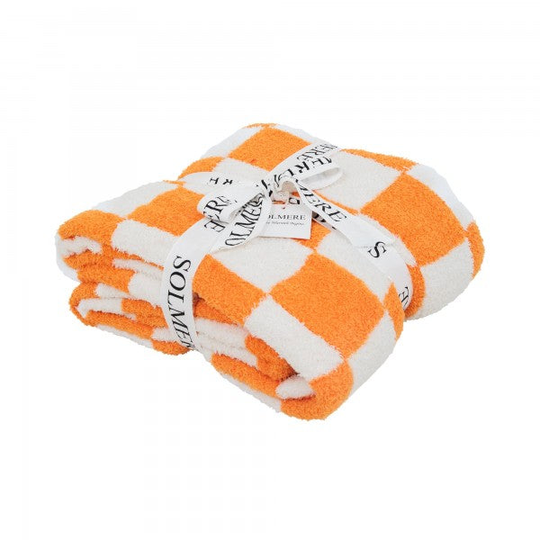 Solmere Blanket – Checkered Print Blanket