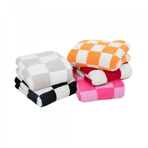 Solmere Blanket – Checkered Print Blanket