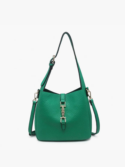 Agnes Classic Satchel w/ Press Lock & Inner Bag