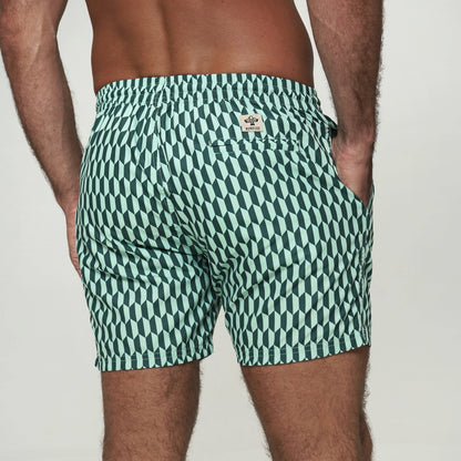 Bondi Joe Swimwear - Lamrock Mens Swim Trunks