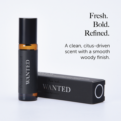 Pure Instinct - WANTED - Pheromone Cologne Oil 10.2mL