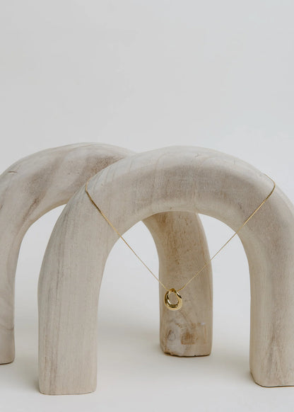 Defying Gravity Necklace - Gold