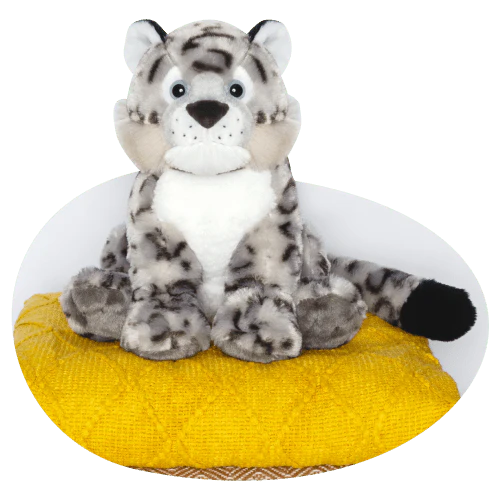 Track a Real Snow Leopard- The Ascent Plush