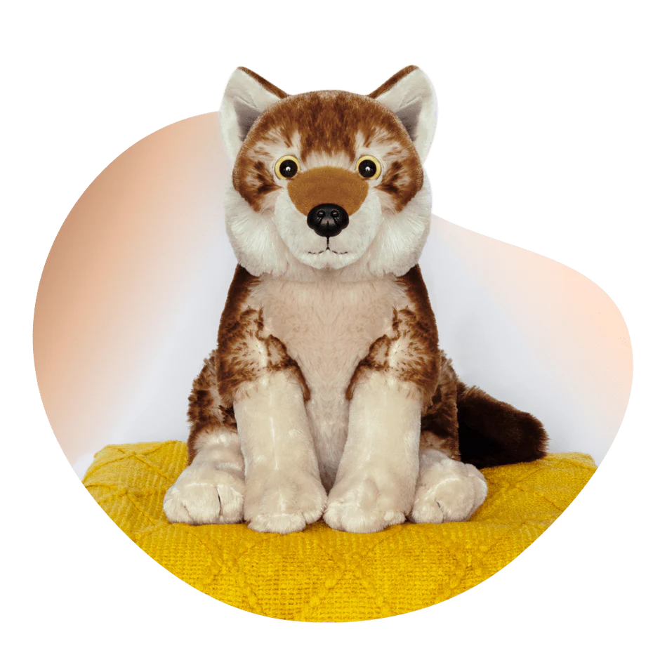 Track a Real Wolf - The Scout Plush
