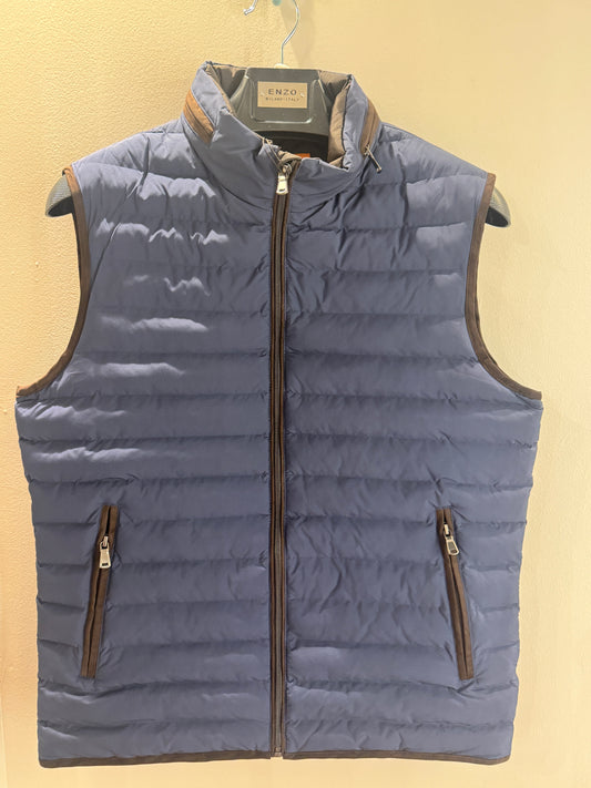 Navy Martin Vest